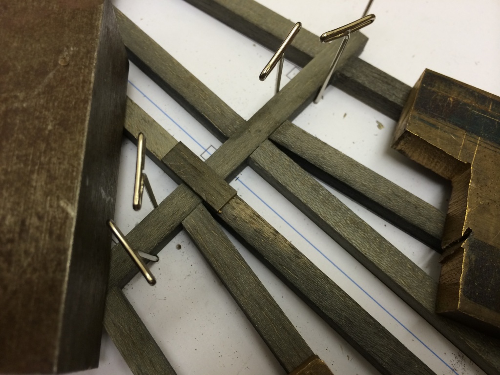 Bent bracing detail