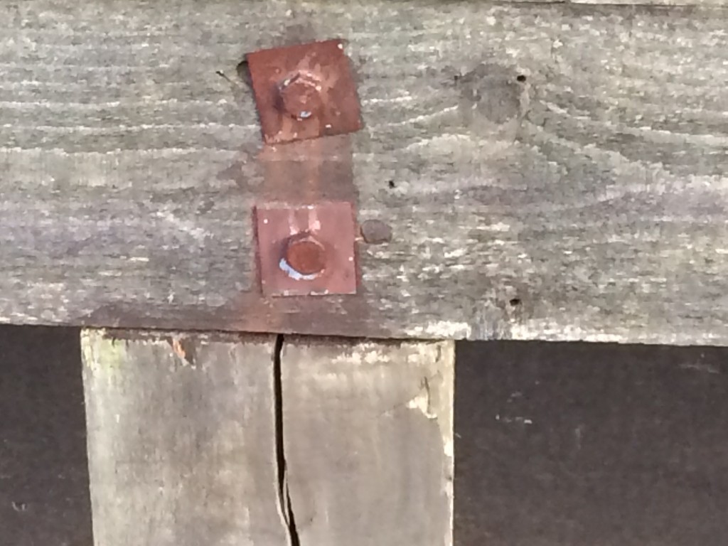 Stringer deck bolts