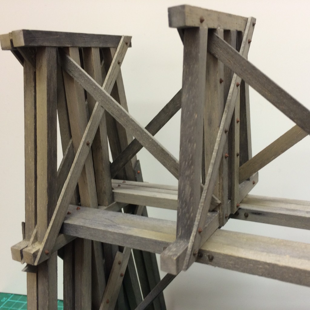 Cross bracing adds strength