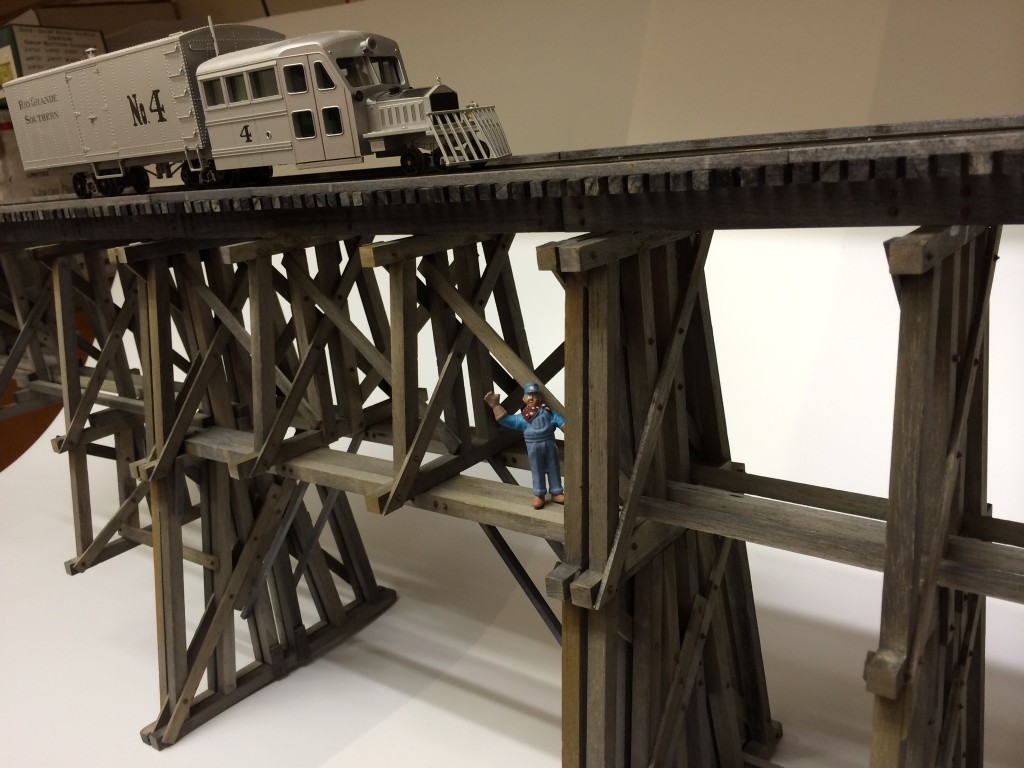 RGS Goose No. 4 on Trestle